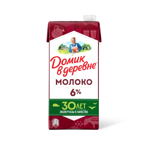 Молоко 6%, 950 г